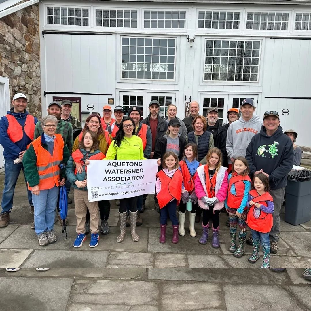 We are still buzzing with excitement from our amazing cleanup this weekend. We had an amazing turnout of 35 volunteers, together, we pulled out over 40 bags from the roads and woods of the Aquetong Watershed. 

Each year, the AWA organizes a watershe