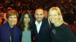With Kris and Mom at Oprah