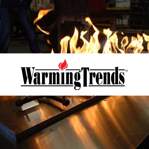 Professional warming trends fire feature design &amp; fireplace in Harrisburg PA - Fire Pit York, PA