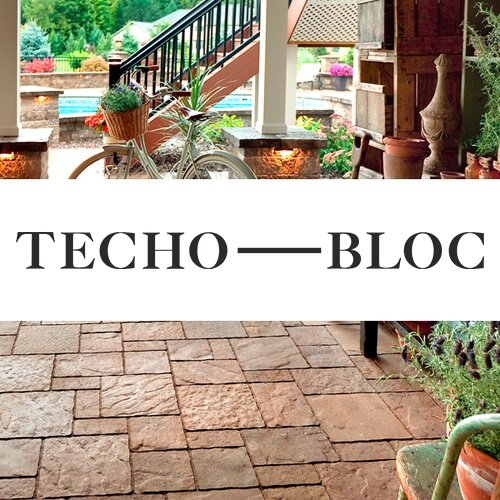 Techo-Block patio pavers in York PA - masonry supply Lancaster PA