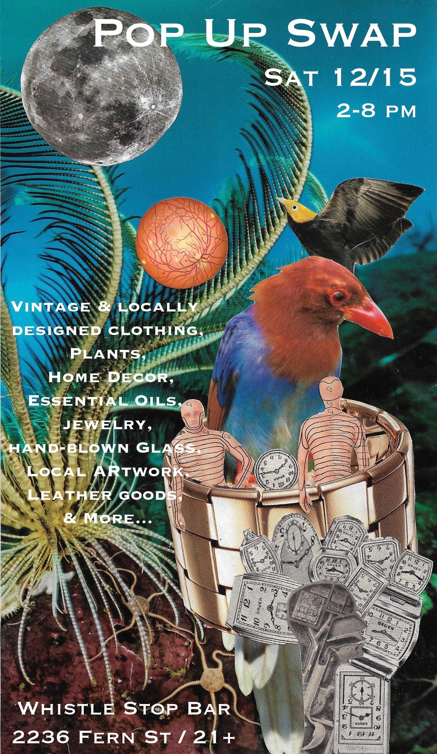 Flier Design for Whistle Stop Bar