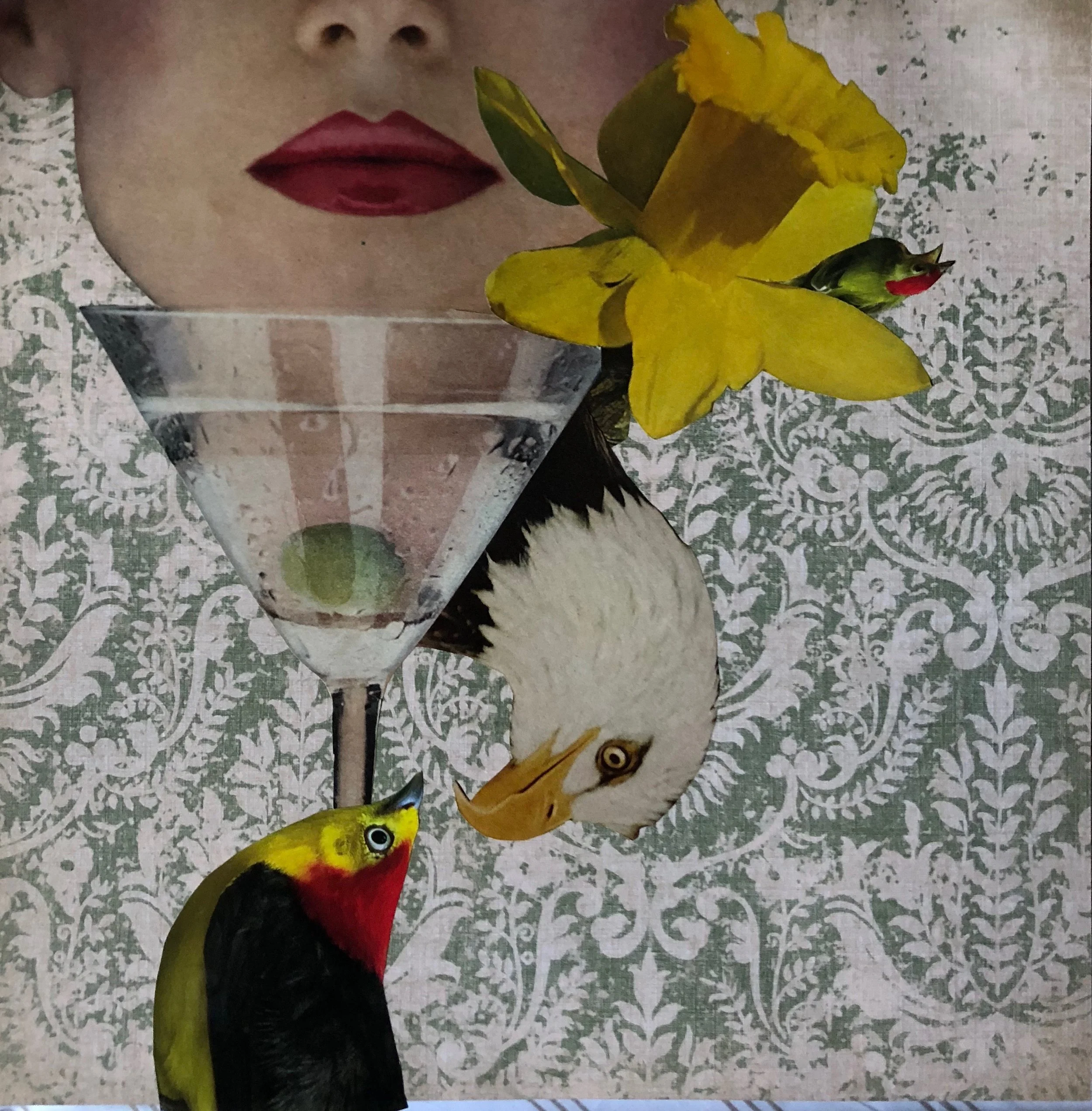 Hand-cut Collage ©2018 Melody Jean Moulton