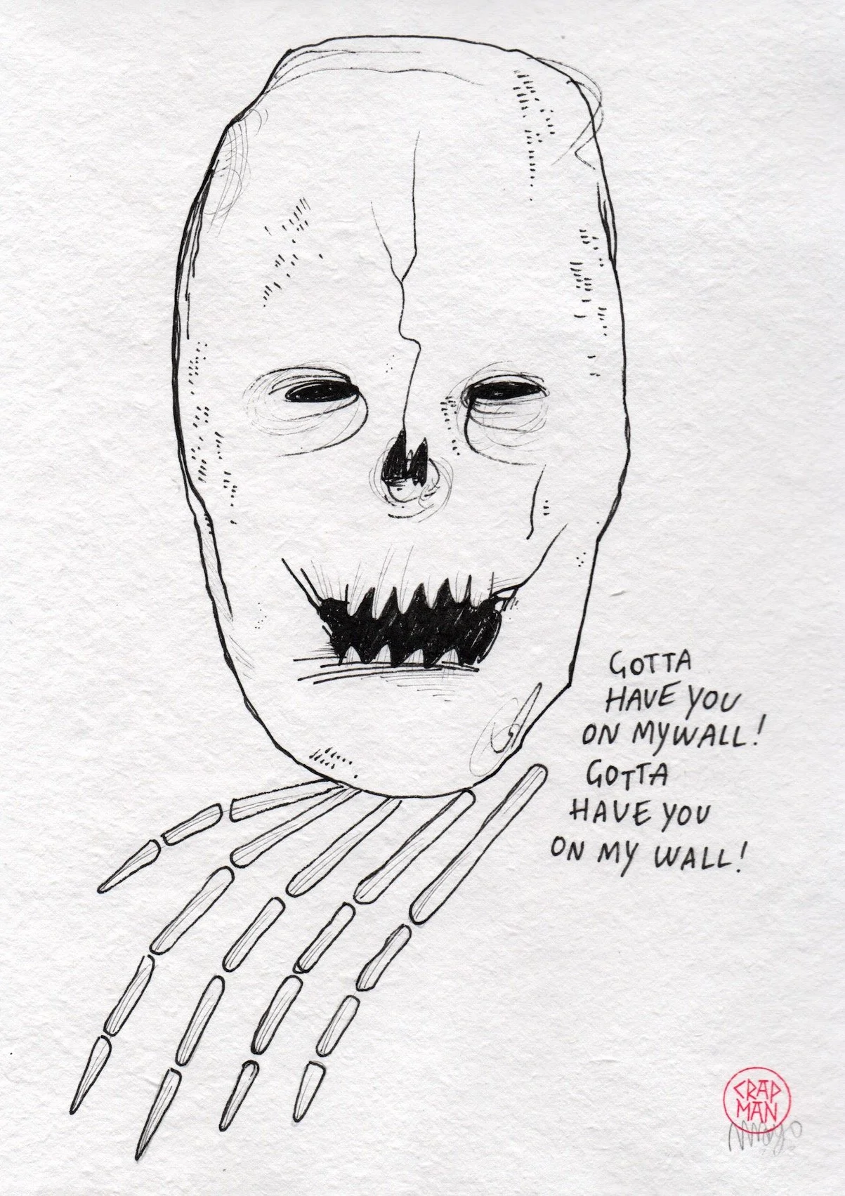 "I Want Your Skull" - Crap Man (Mayo Maggiore)