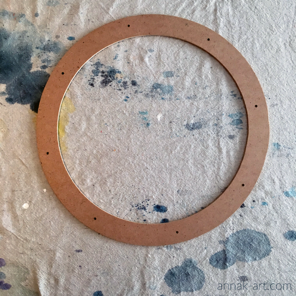 18' wreath form