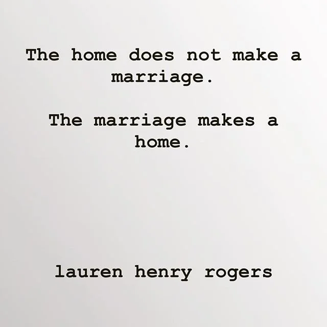 Four years ago, @breal_ltd and I were almost married, living in an apartment we loved close to work in an area near all of our friends. As time went on, we started dreaming bigger, together, and from the dreaming came the house hunting and many, many