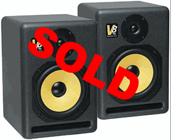 KRK V8 Self-Powered Studio Monitors (Pair)