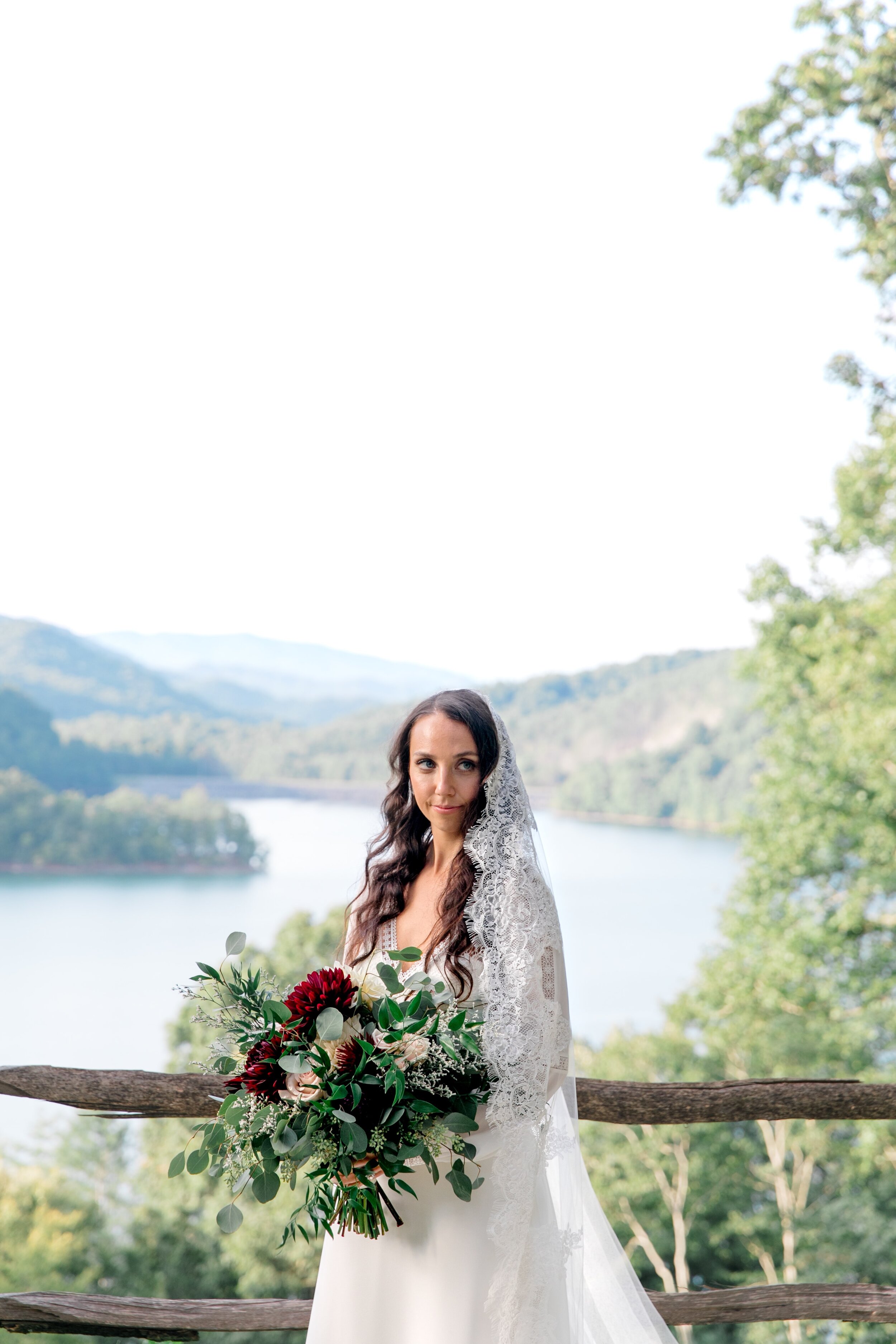 Bridal Portrait Nantahala Weddings and Events