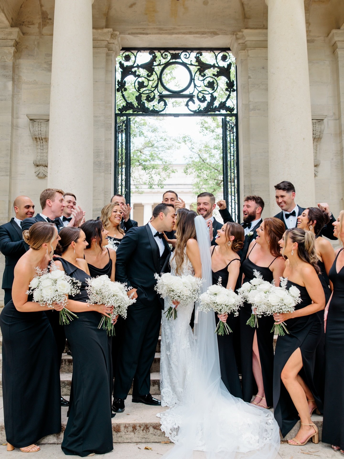 There is nothing quite like celebrating love with all of your favorite people 🤍

Photography @alessandraleephoto
Venue @cescaphe
Florals @beautifulbloomsevents
Video theneskes
Hair @marissagraceartistry
Makeup @rikkifeerrar
Dresses @kleinfeldbridal 