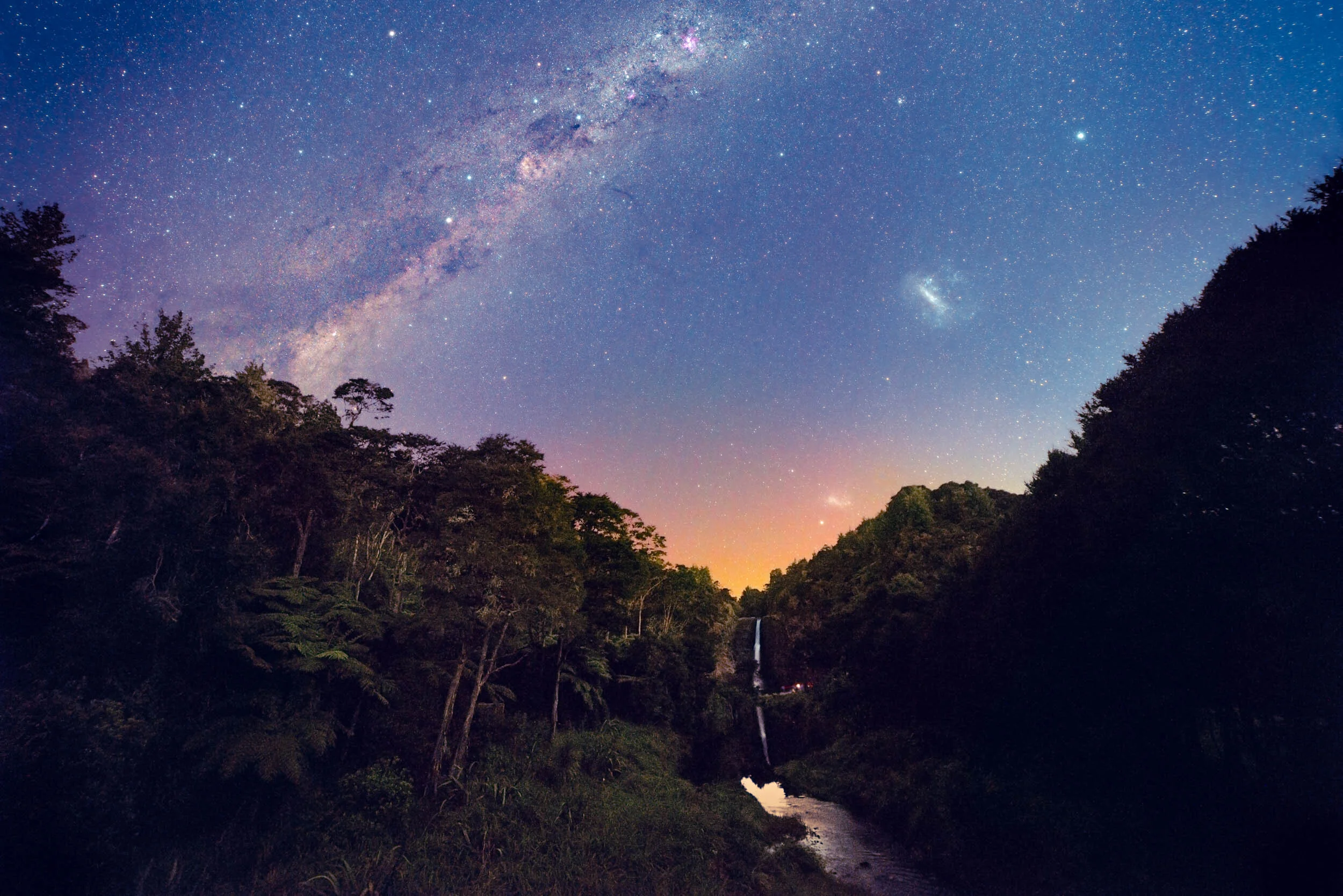Milky Way Workshops in Hunua Falls