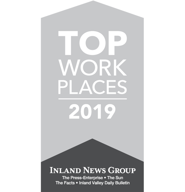 Inland News Group Recognizes PRMG as One of the Top Workplaces in the Inland Empire!