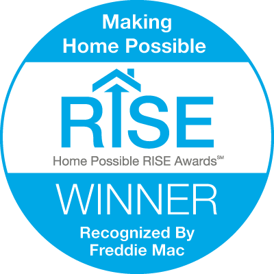 Congratulations PRMG on Freddie Mac's Home Possible RISE Award!