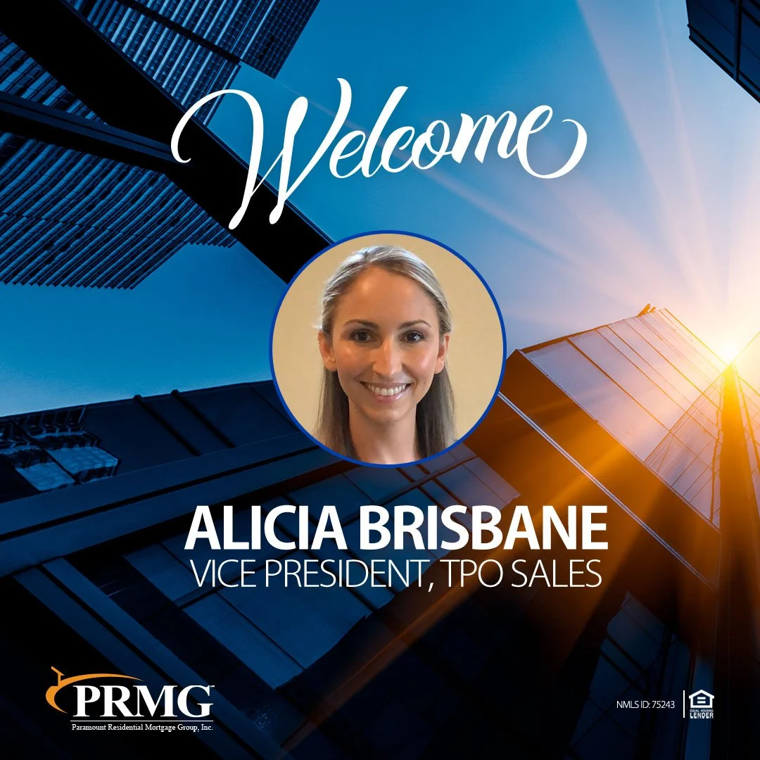 PRMG Announces Alicia Brisbane as the New Vice President, TPO Sales!