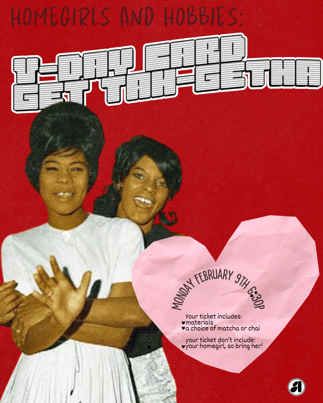 Homegirls & Hobbies: V-day card making