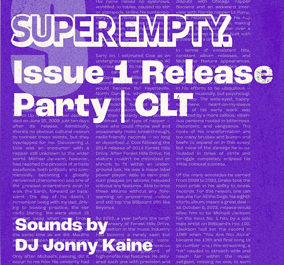 Super Empty magazine launch