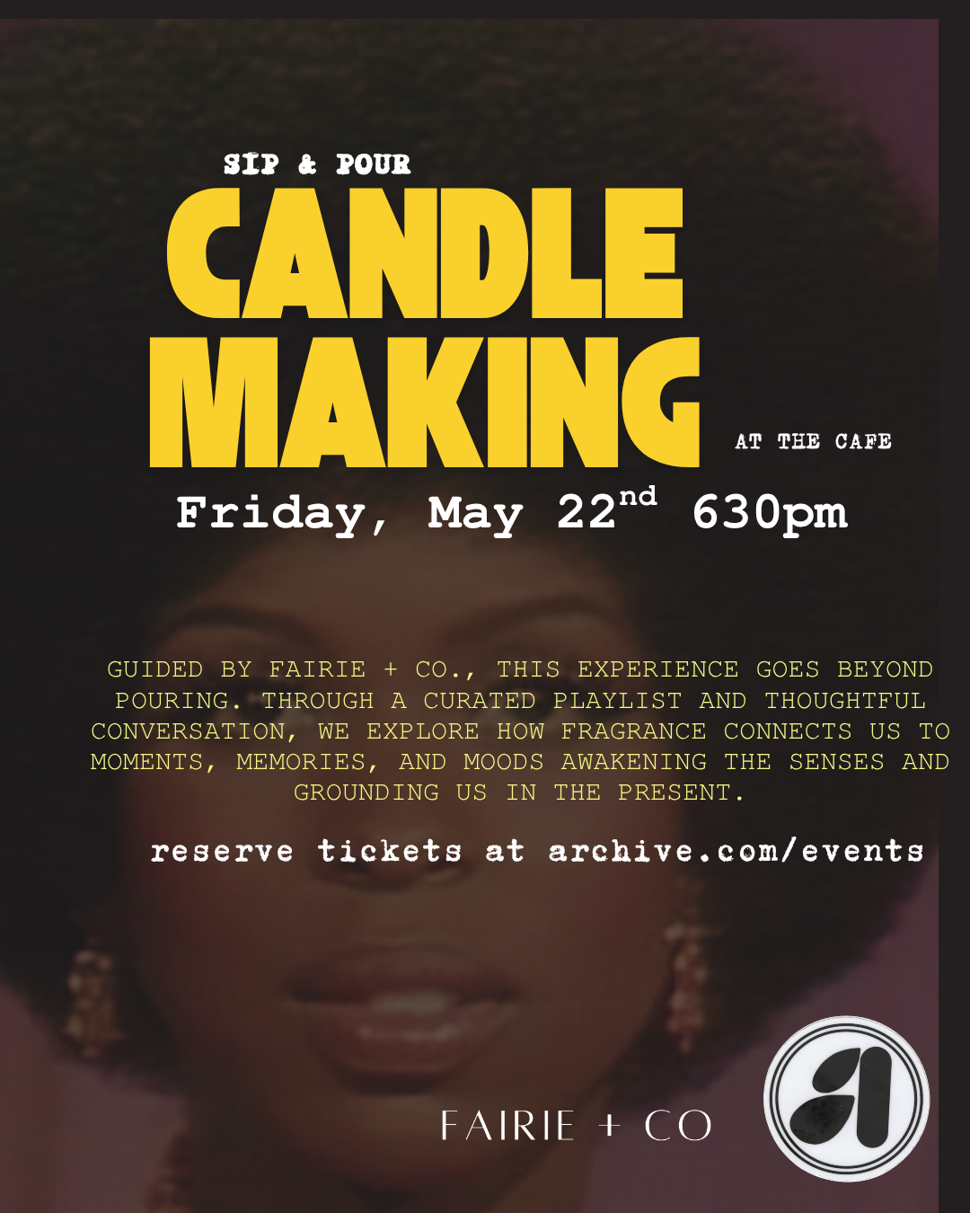 Sip & Pour: Candle Making at the cafe
