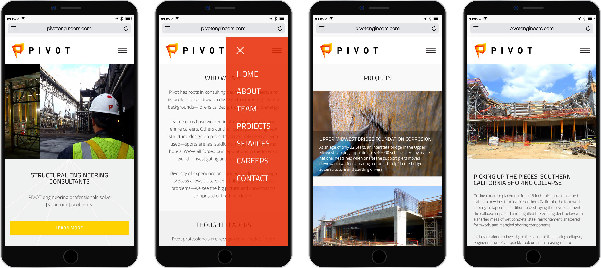Responsive website design