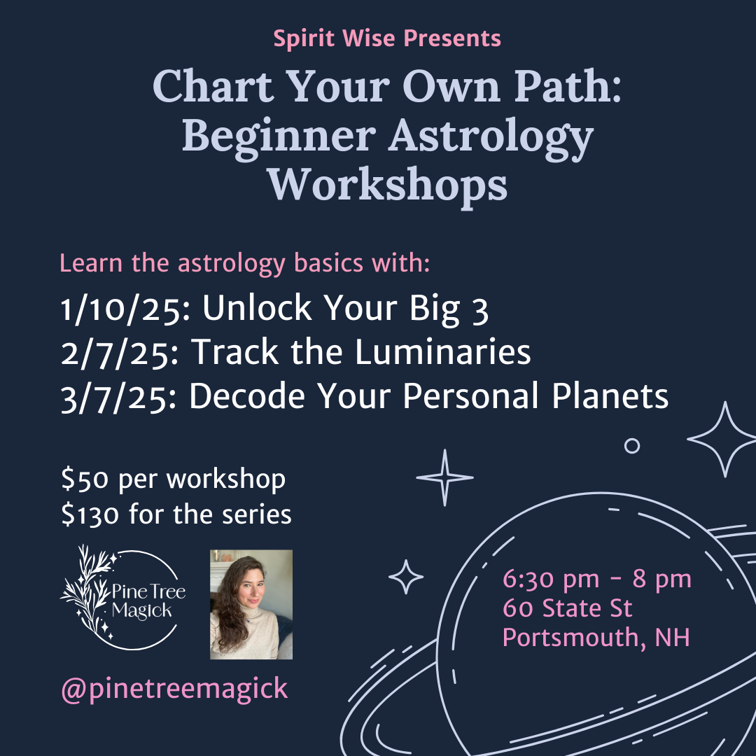 Your Natal Chart: Decode Your Personal Planets with Pine Tree Magick