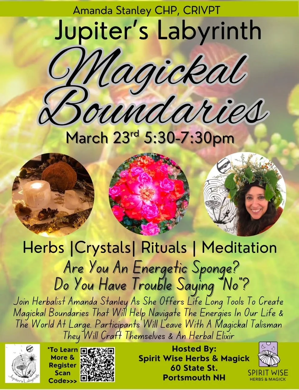 Magickal Boundaries with Jupiter's Labyrinth