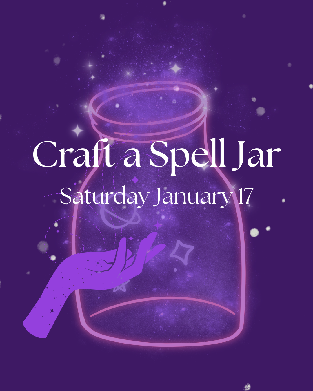 Winter Playshop Series: Craft a Spell Jar