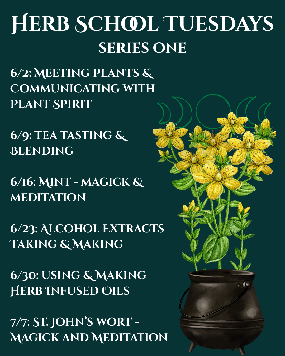 Herb School Tuesdays: Series One