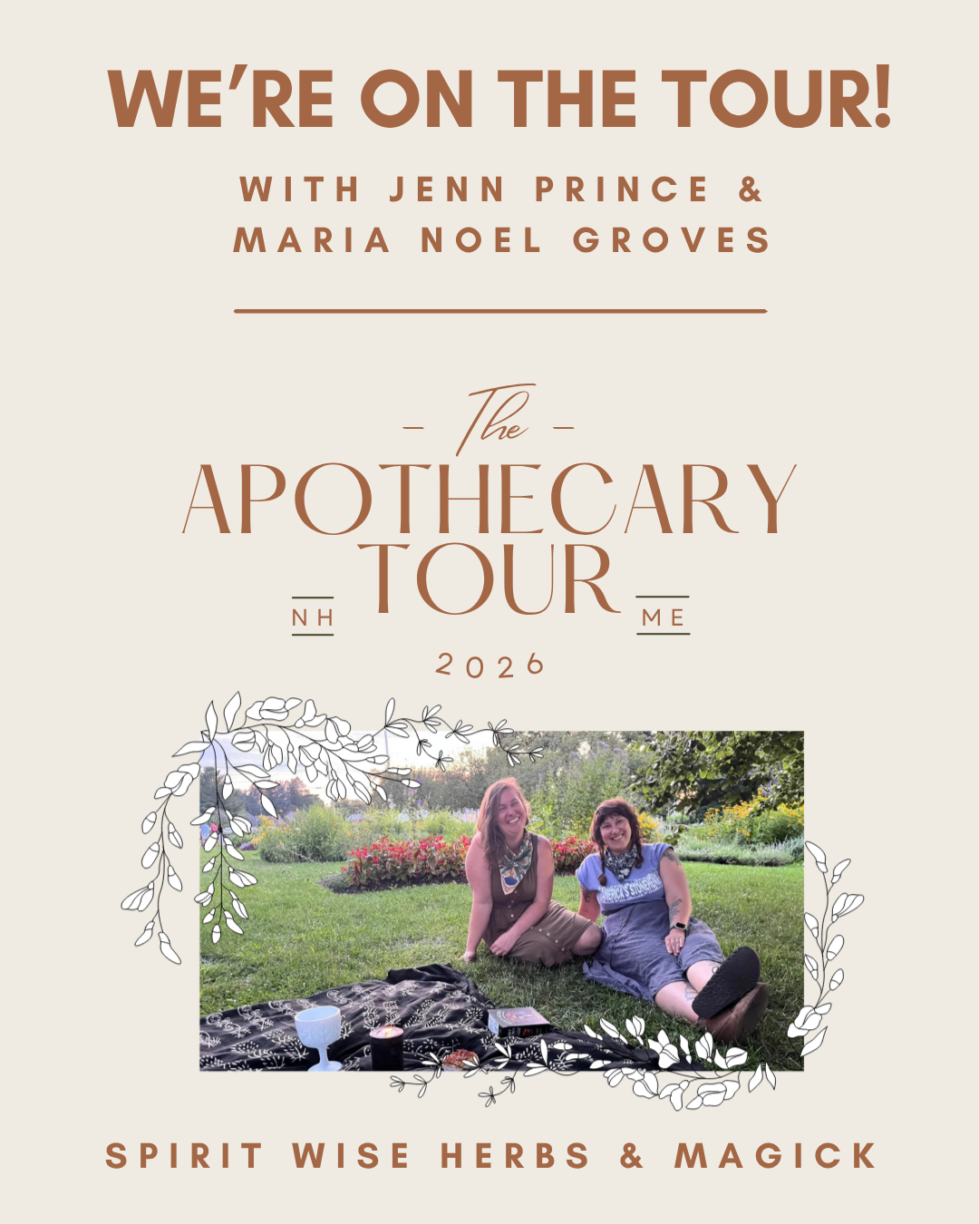 We are on the 2026 Apothecary Tour!