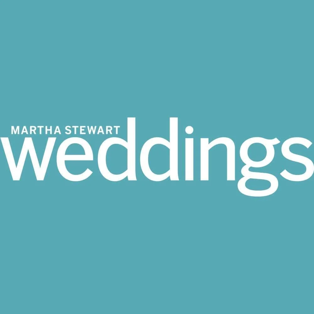 Martha Stewart Weddings magazine cover.