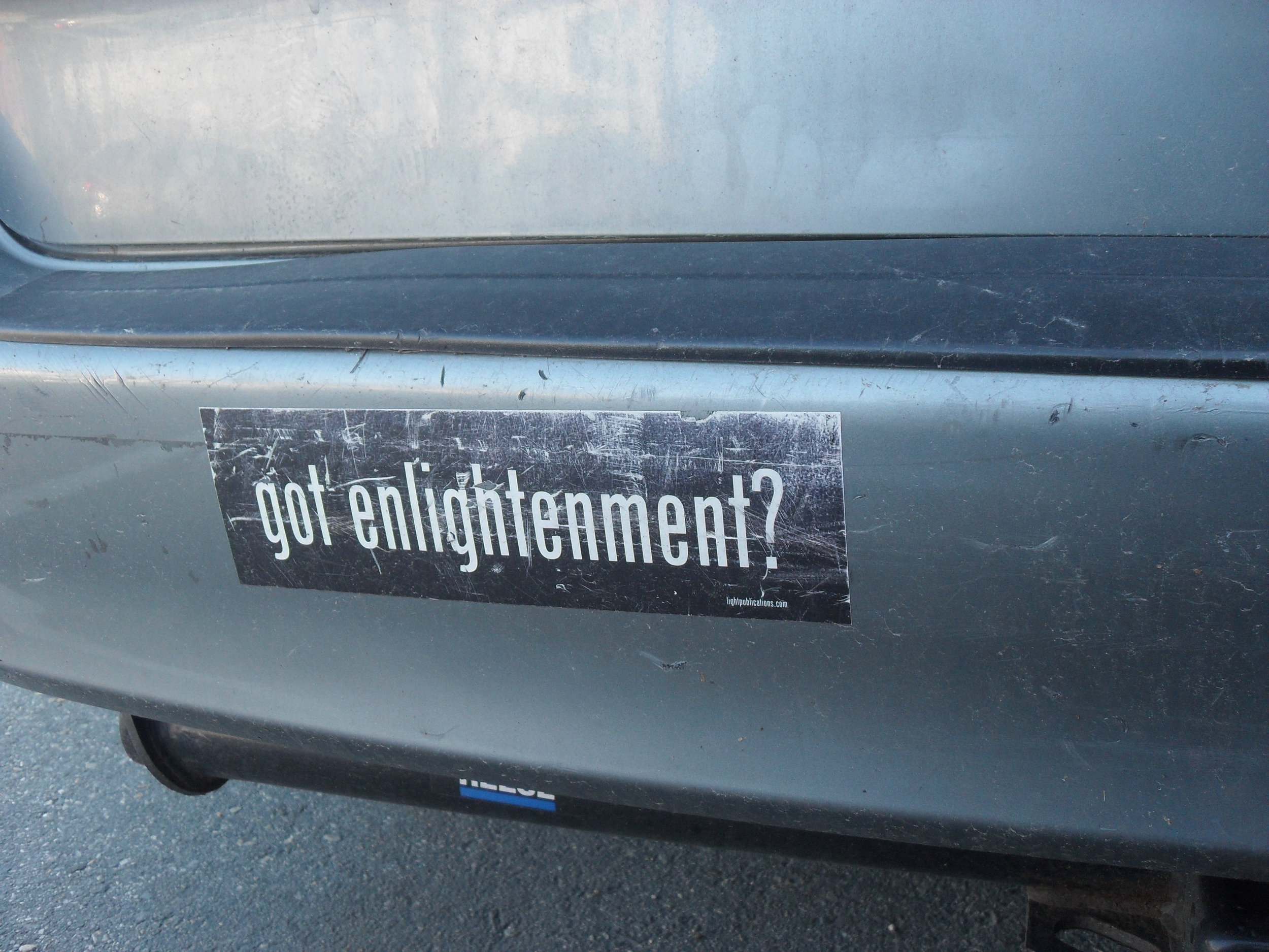 Got Enlightenment?