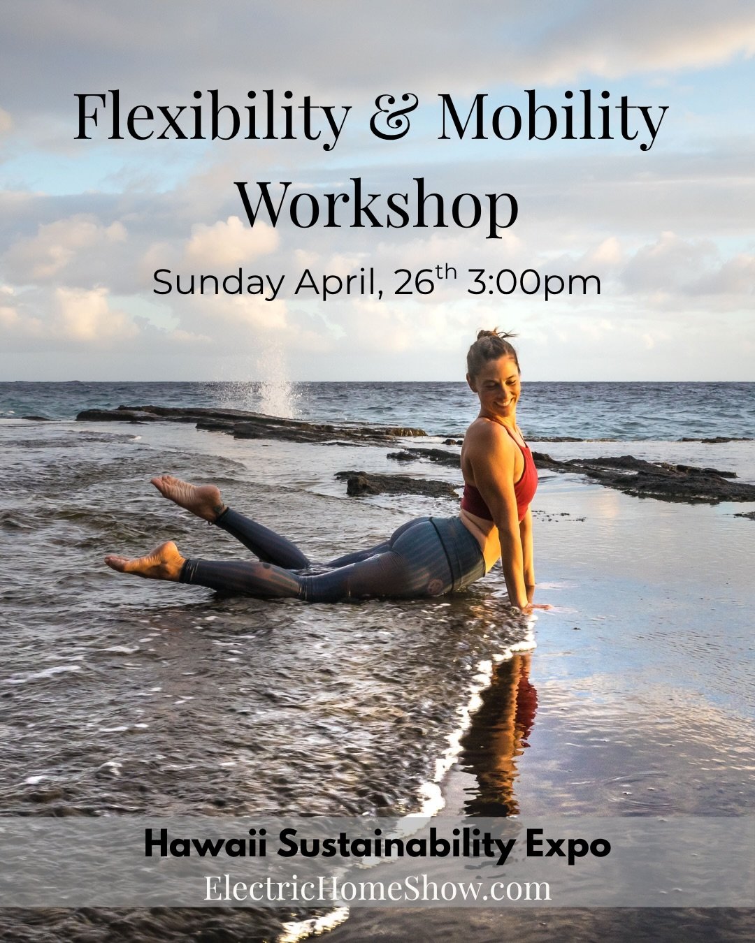 ✨ This weekend!!! ✨
For only $7 The Hawaii Sustainability Expo will be featuring all of the best money and energy saving products for your life and home. 

In addition, there is a wellness track with 8 classes, all for only $20! 

Plus lots of fun fo