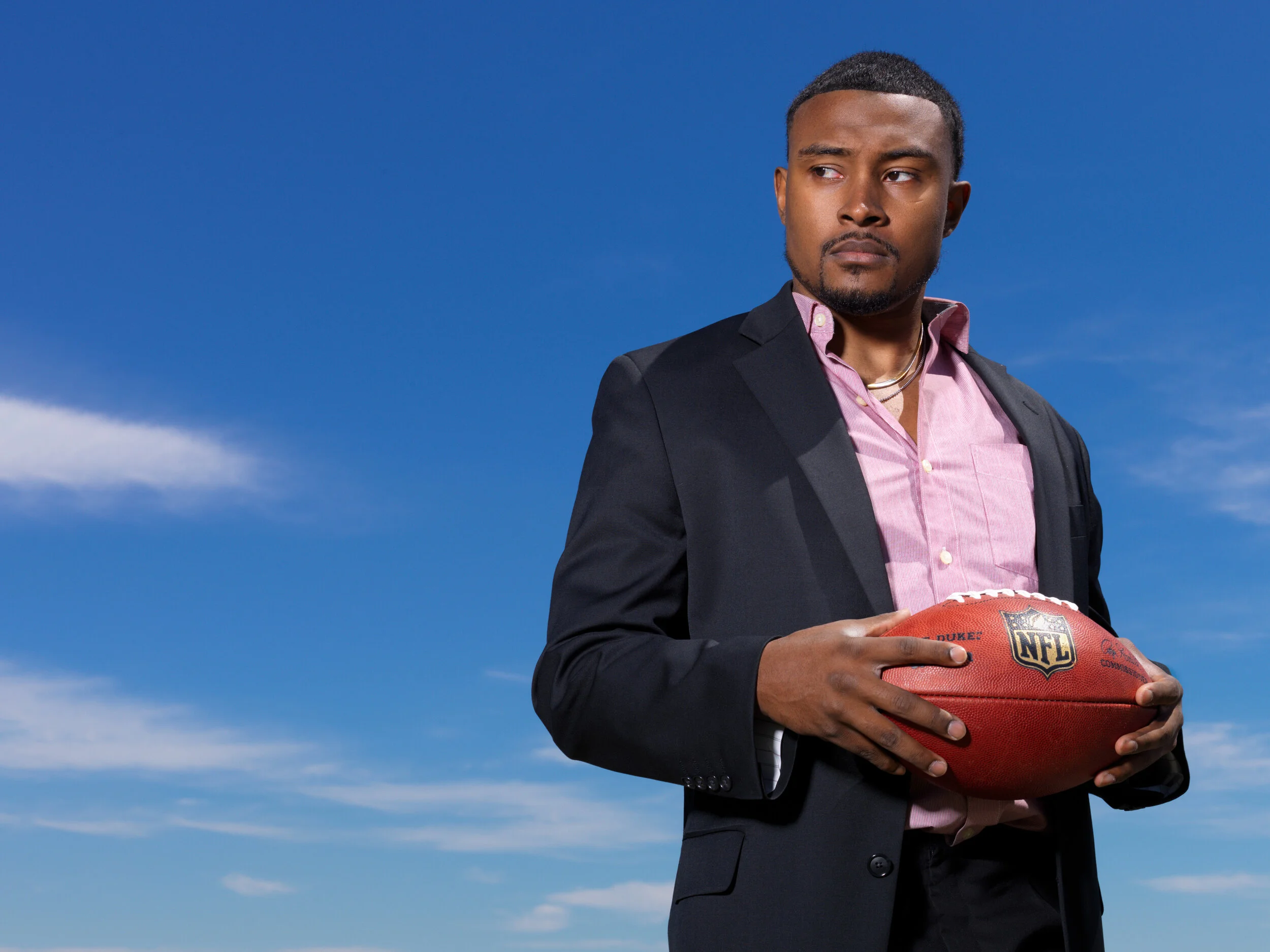 Football Star Portrait