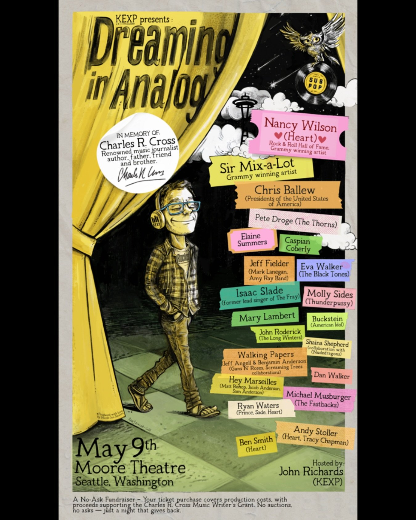 ✨The first 10 alumni to click the rsvp link in our stories will win a ticket to: 

Dreaming in Analog, presented by @kexp , a one-night-only celebration that brings together rock royalty, hip-hop pioneers, and rising stars on one stage&mdash;all in h