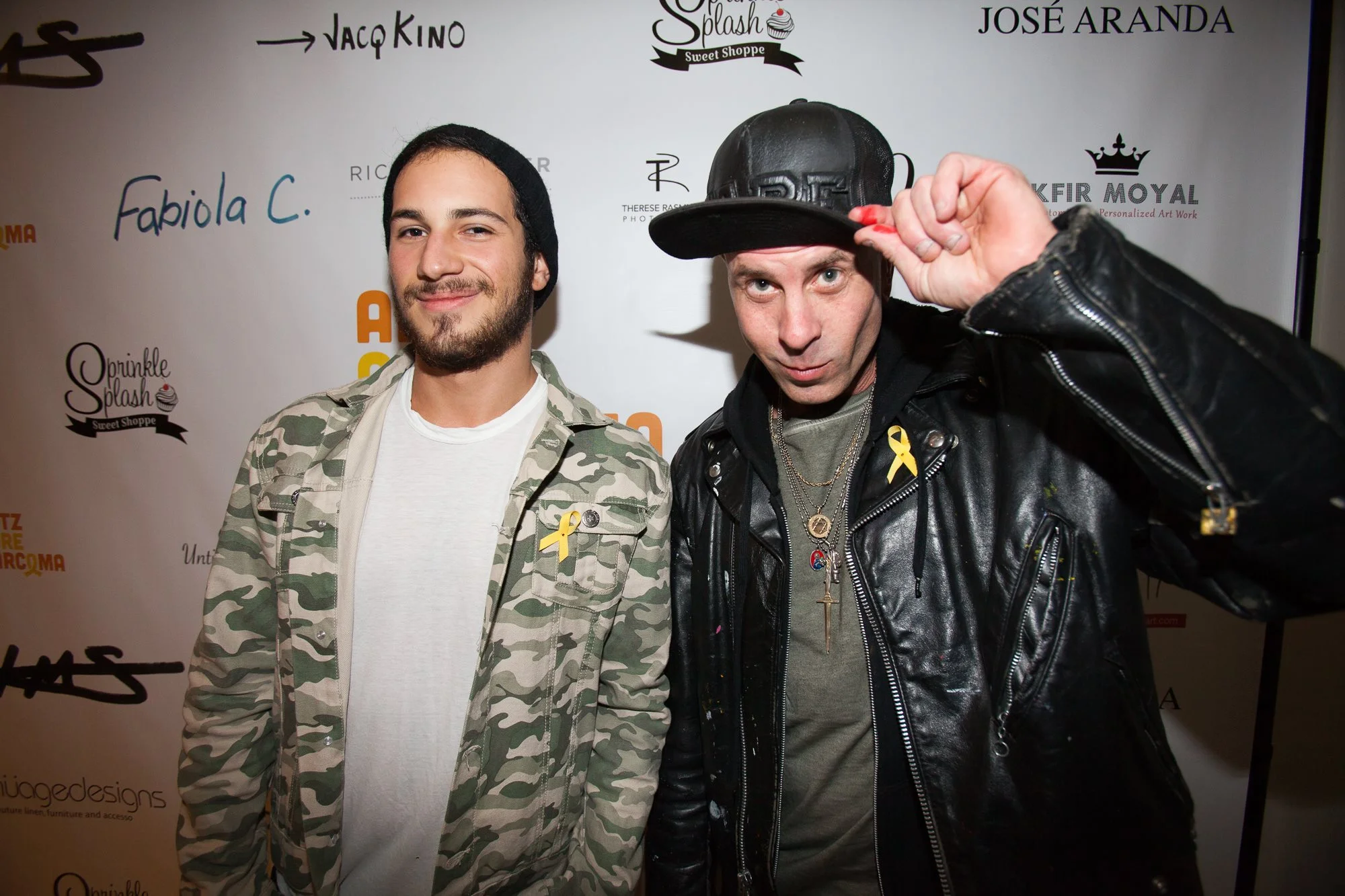 Adam Dare, Donating Artist and Marc Leader.jpg