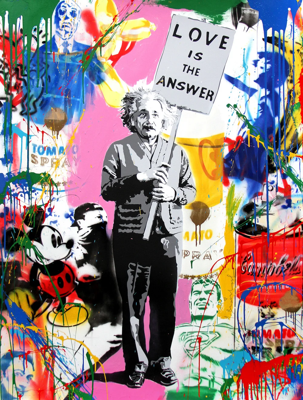 Mr. Brainwash, "Einstein", 2016