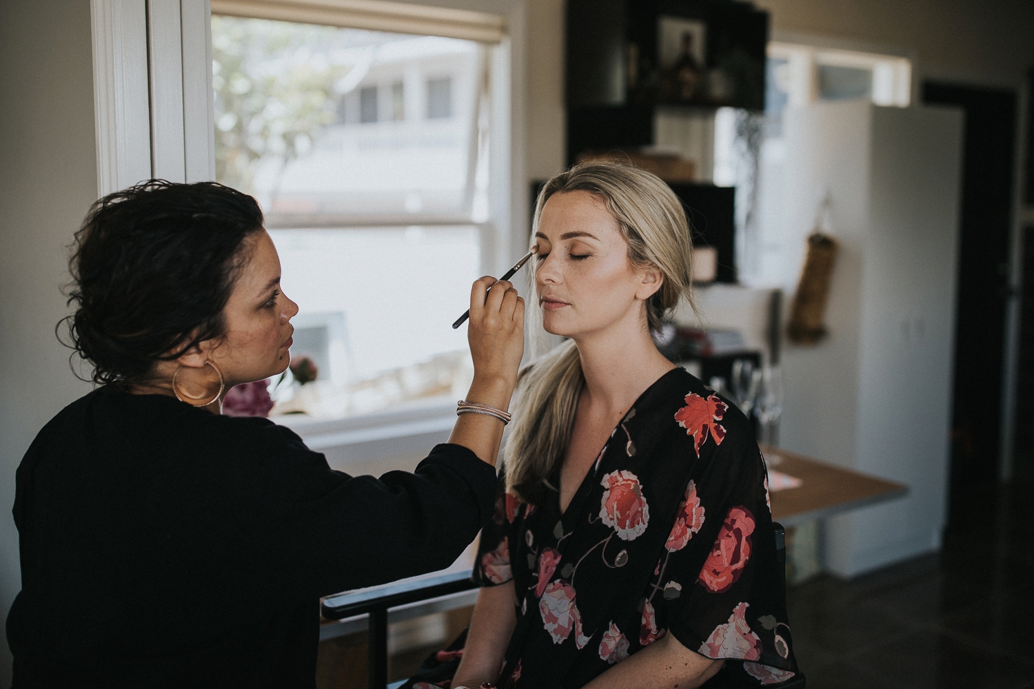 bride getting ready