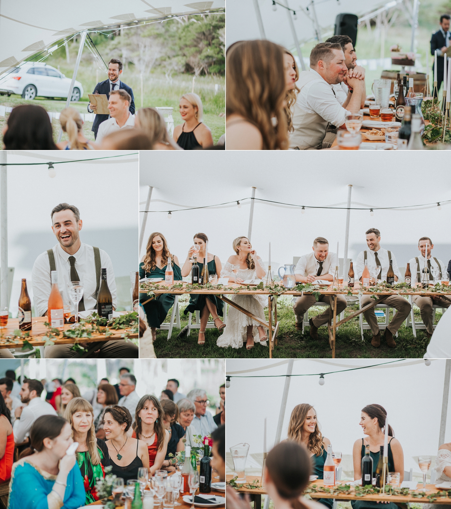 marquee wedding reception