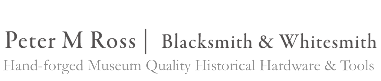 Peter M Ross | Blacksmith &amp; Whitesmith