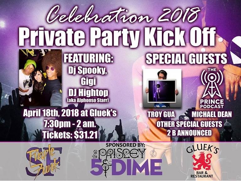 Celebration 2018 Kick Off Party SOLD OUT
