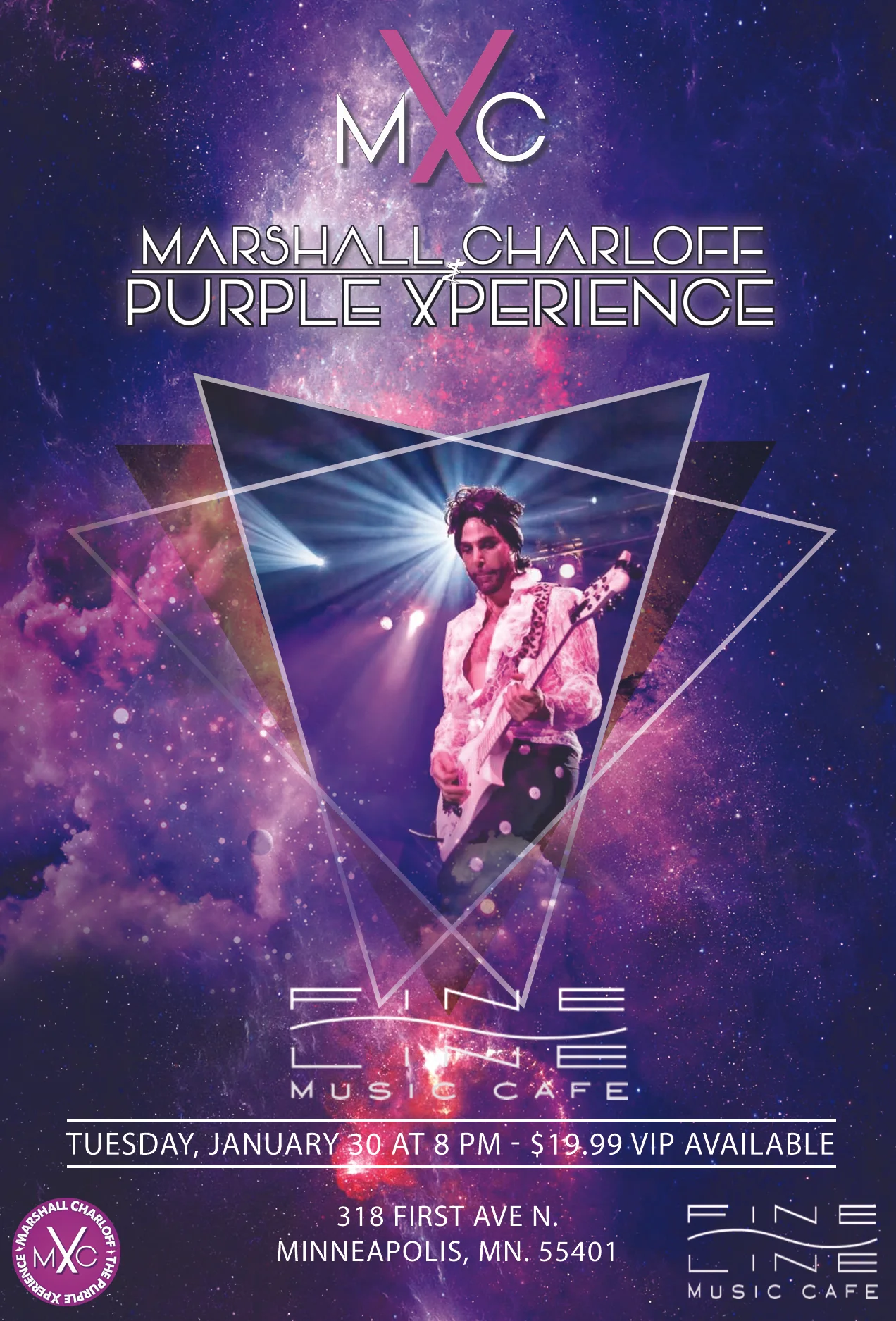 Purple Xperience at Fine Line Music Cafe