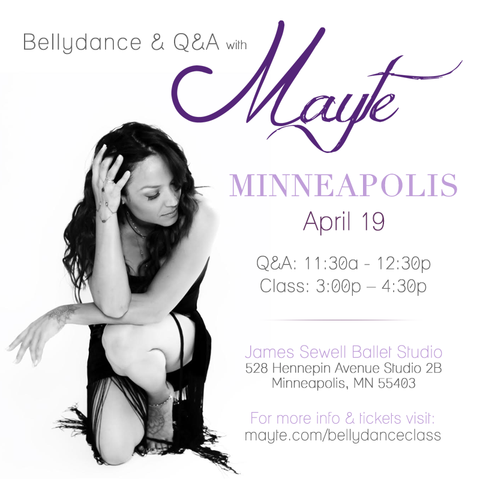 Bellydance and Q&A with Mayte
