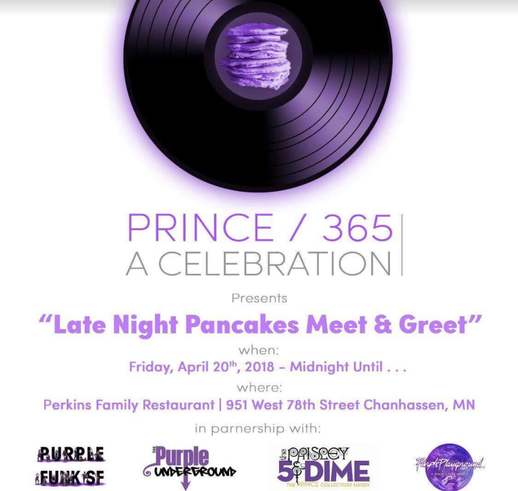 Prince/365 Late Night Pancakes Meet & Greet