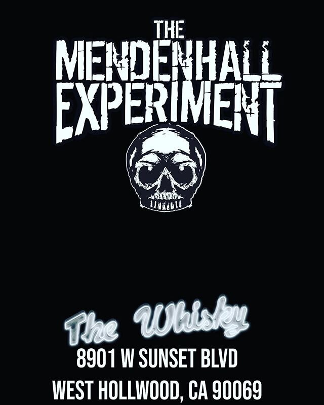 HOLLYWOOD: We are Headlining The Whisky on March 15th, Come join us on this night to remember 🥂 @monstermusic @officialibanezguitars @emgpickups @peaveyelectronics @officialjacksonguitars @mesaengineering @fortinamps