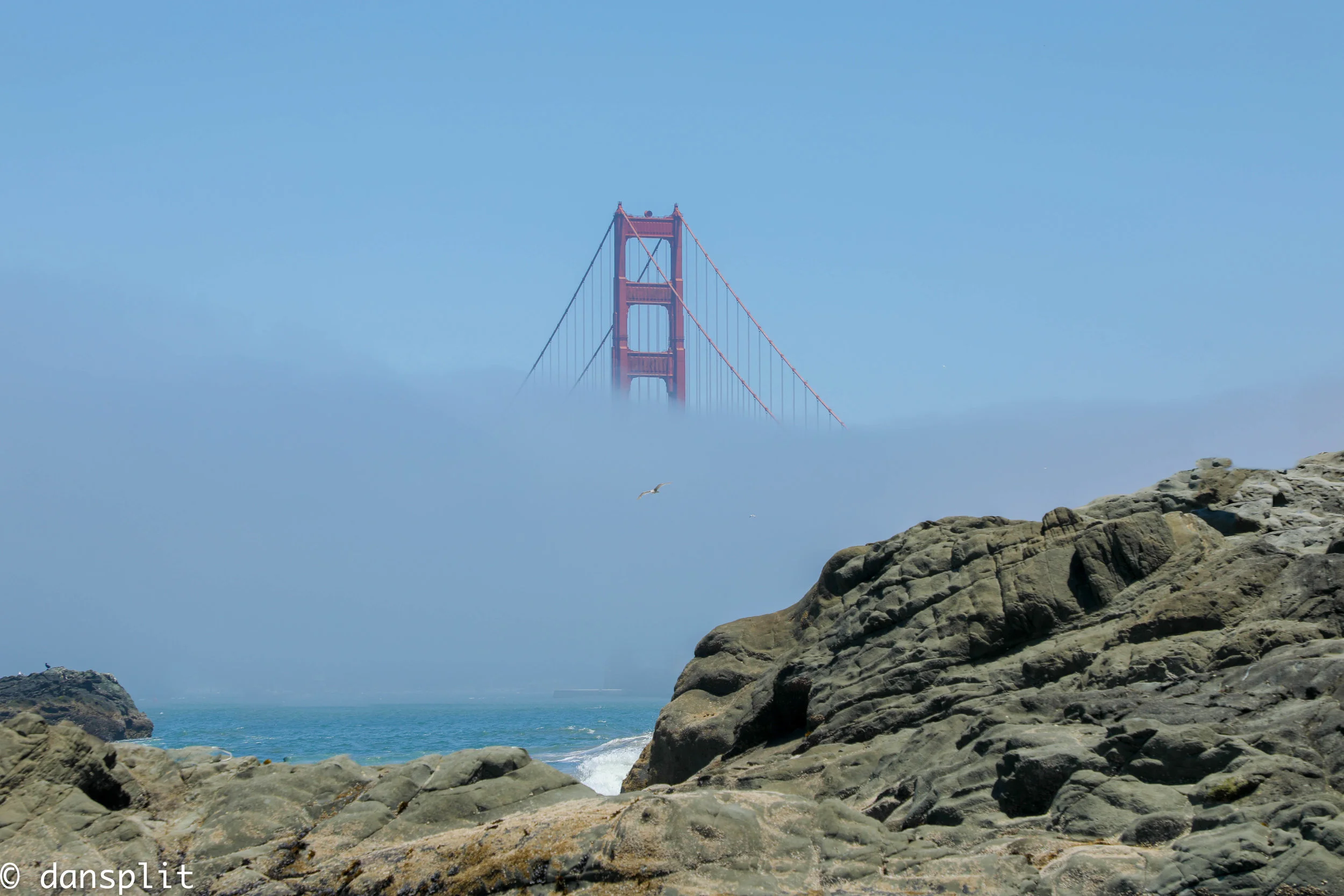 Golden Gate in the Fog