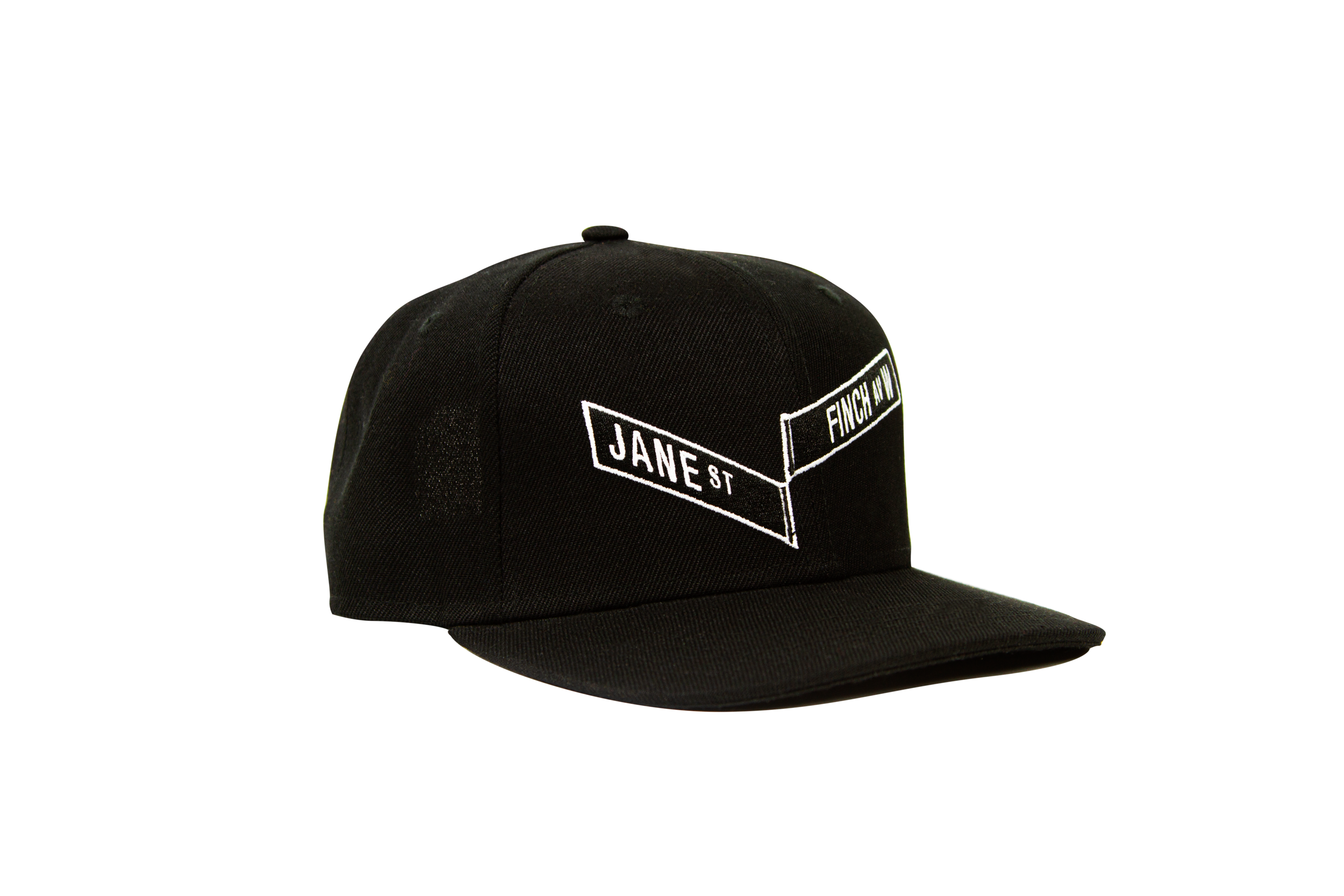 Jane & Finch Snapback (Black & White)