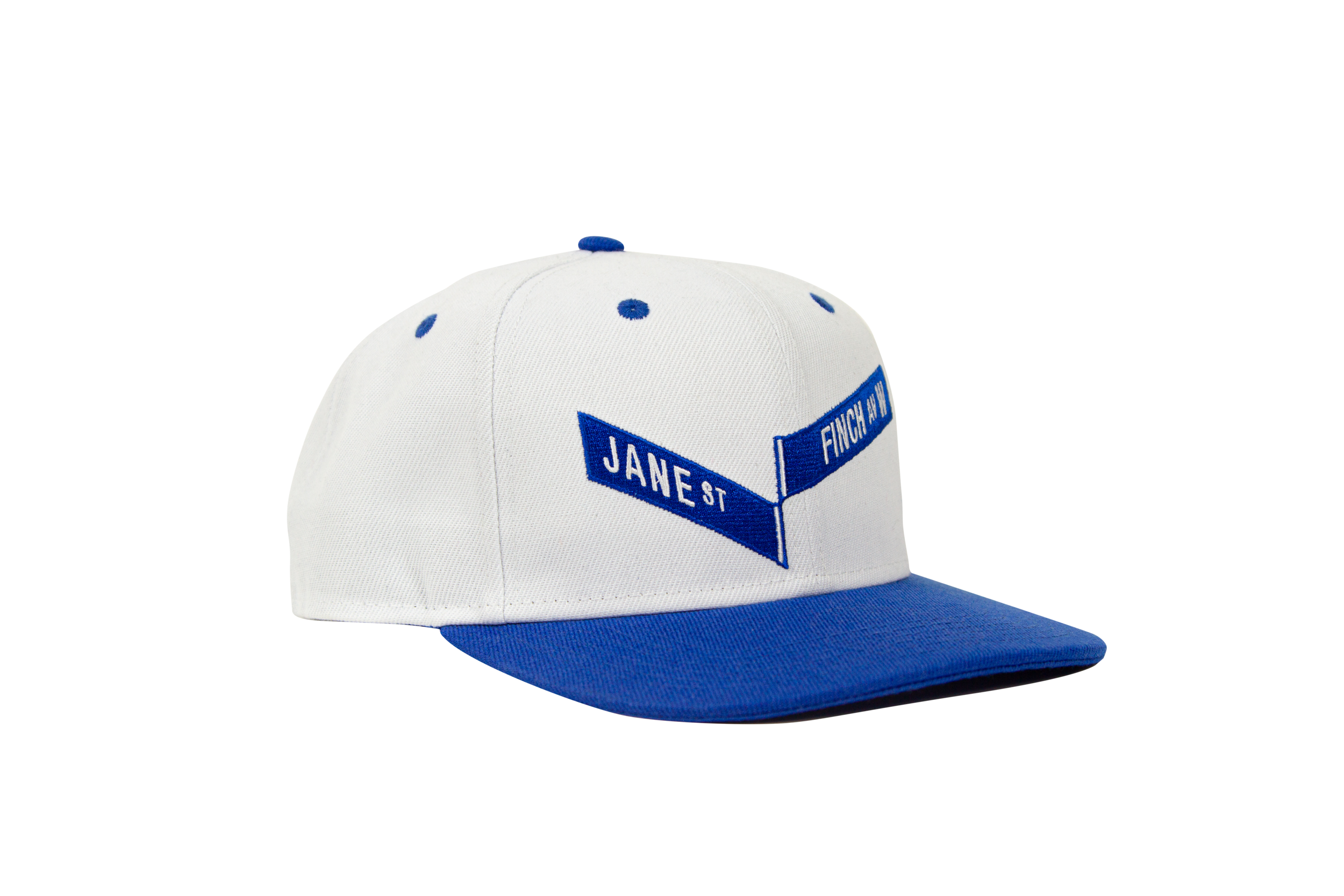 Jane & Finch Snapback (Blue & White)