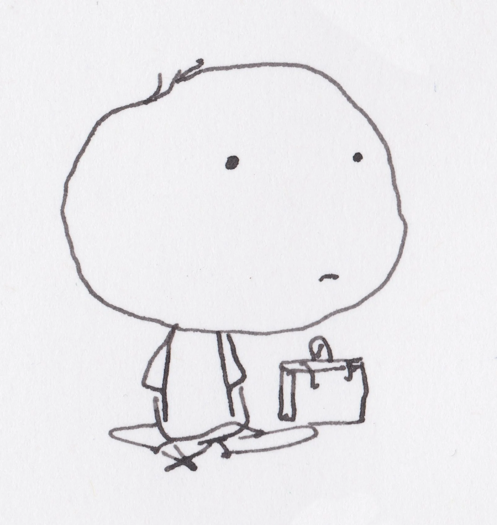 Squirt Packs his bag.jpg