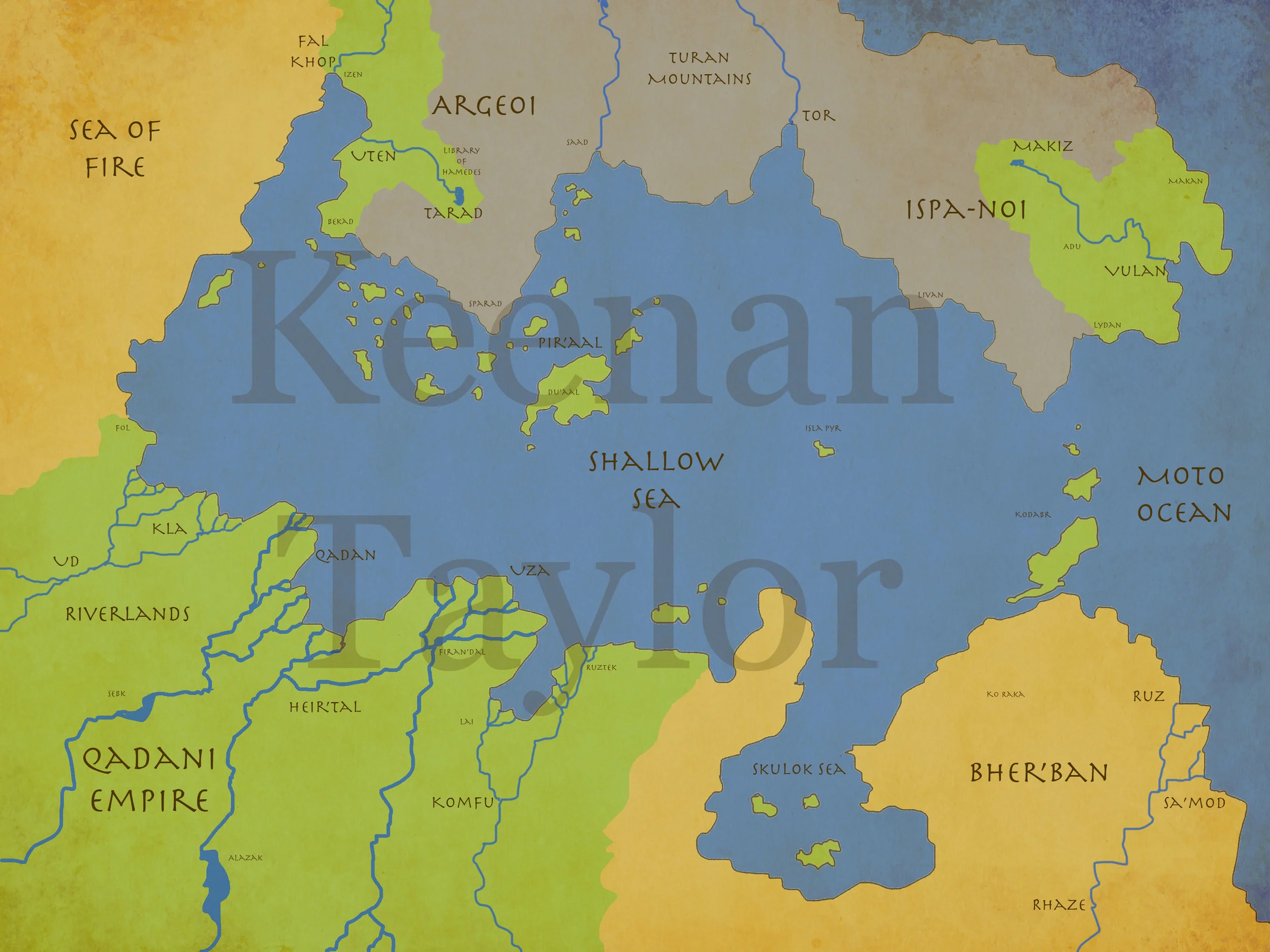 Map of the Old World