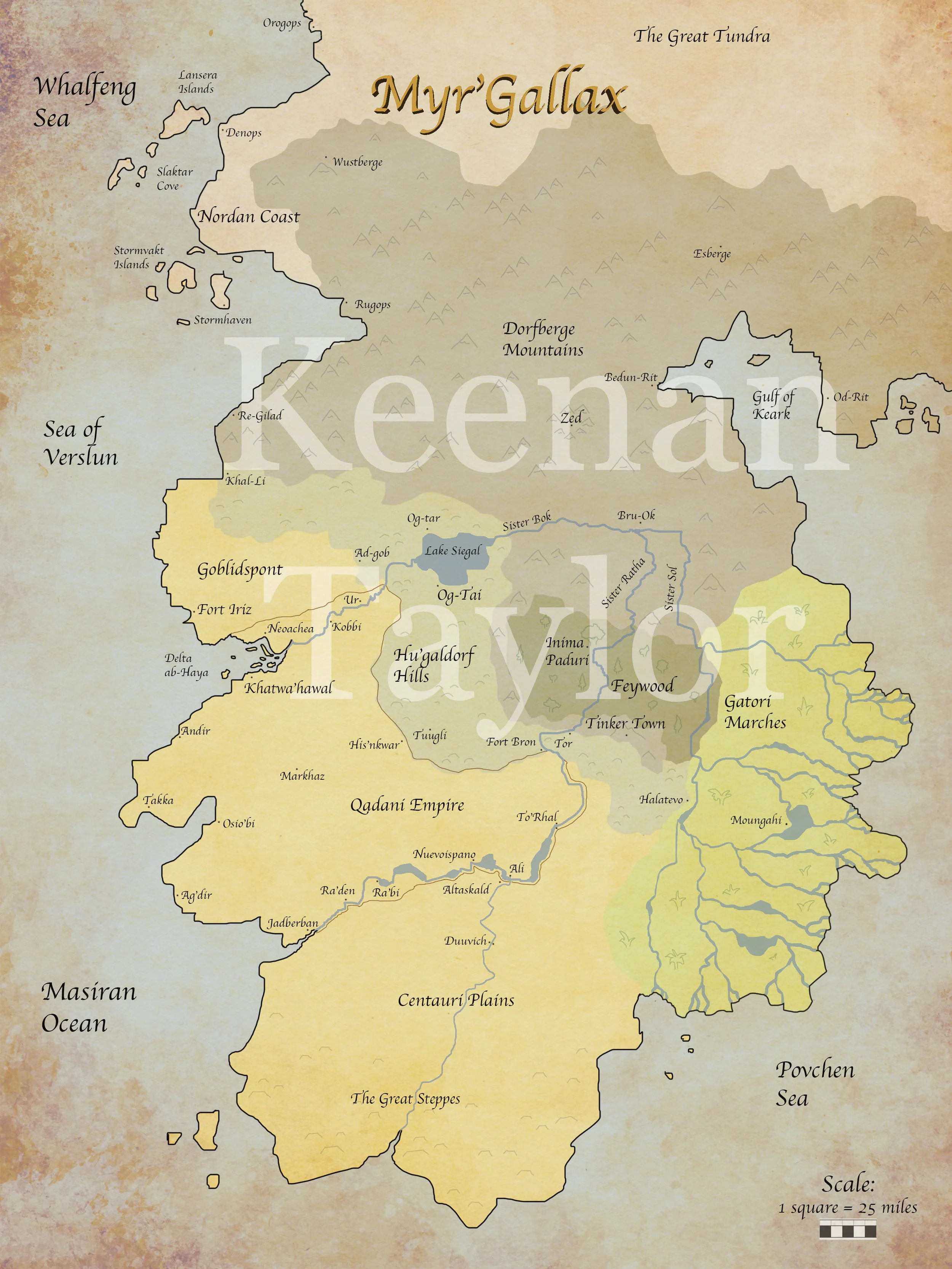 Map of Myr'Gallax