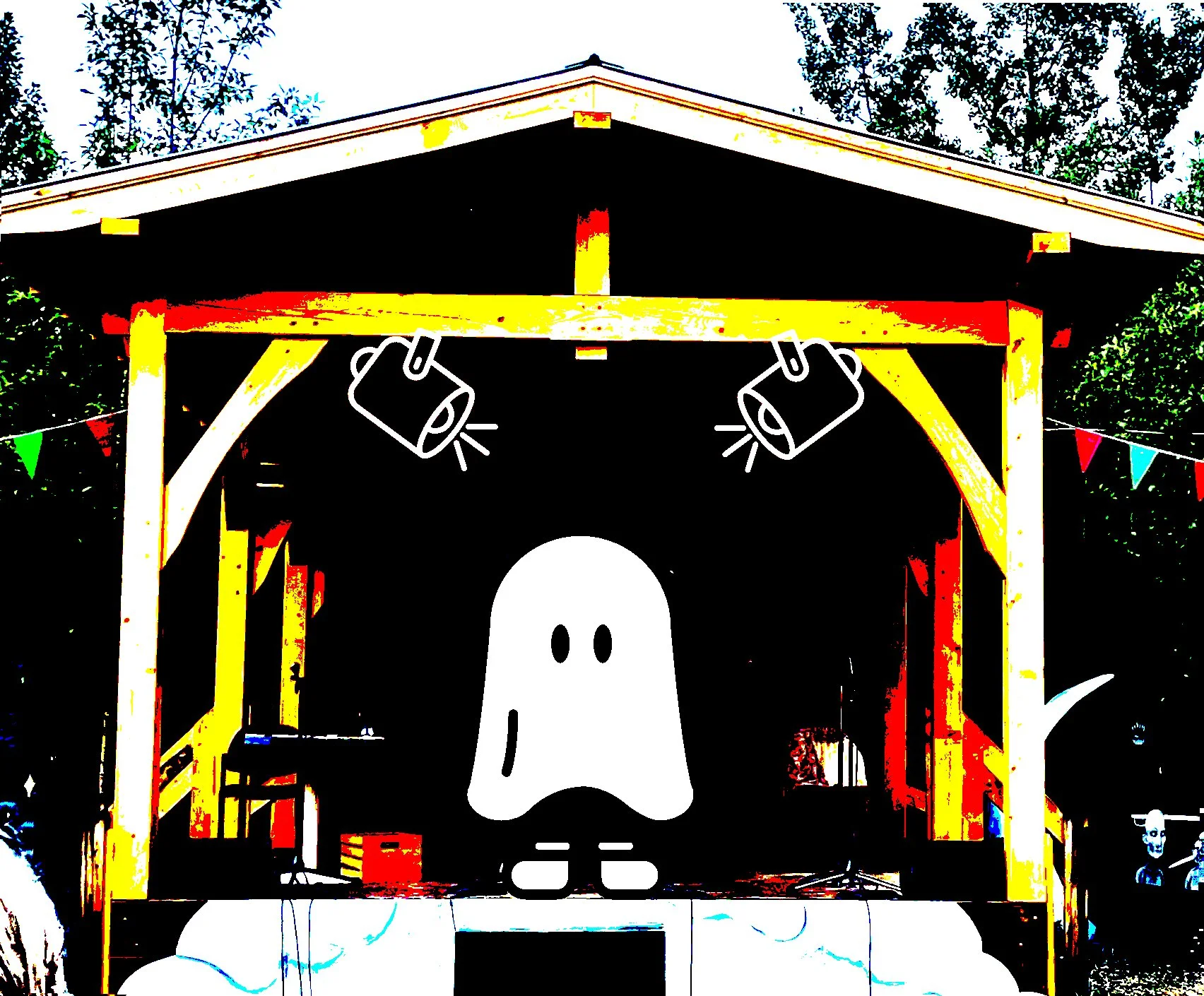 Scary Lighting For Stage Fright Stories!