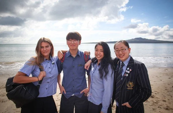 Takapuna Grammar School Students