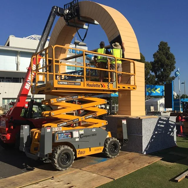 2019 Australian Open Tennis Finders Street Station entrance