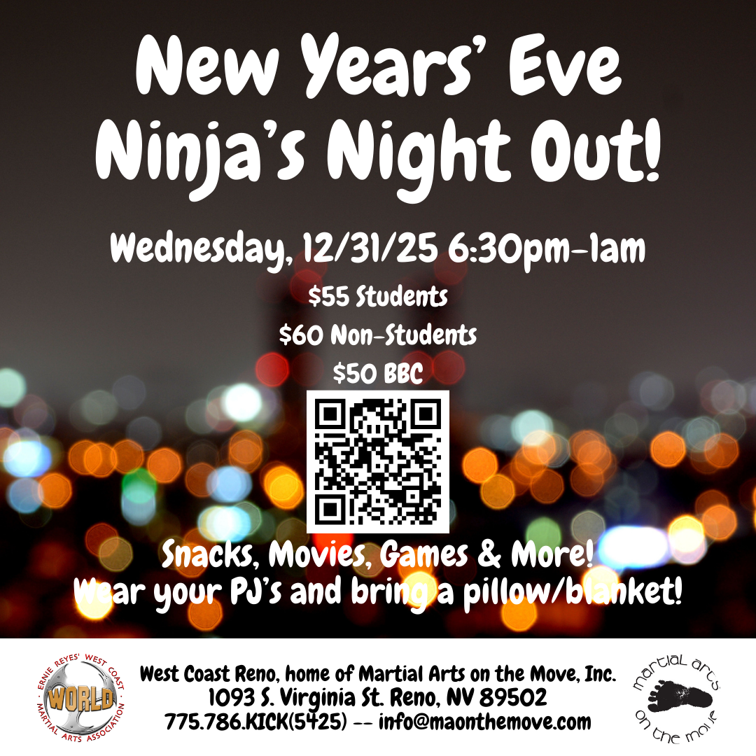 New Year's Eve Ninja's Night Out